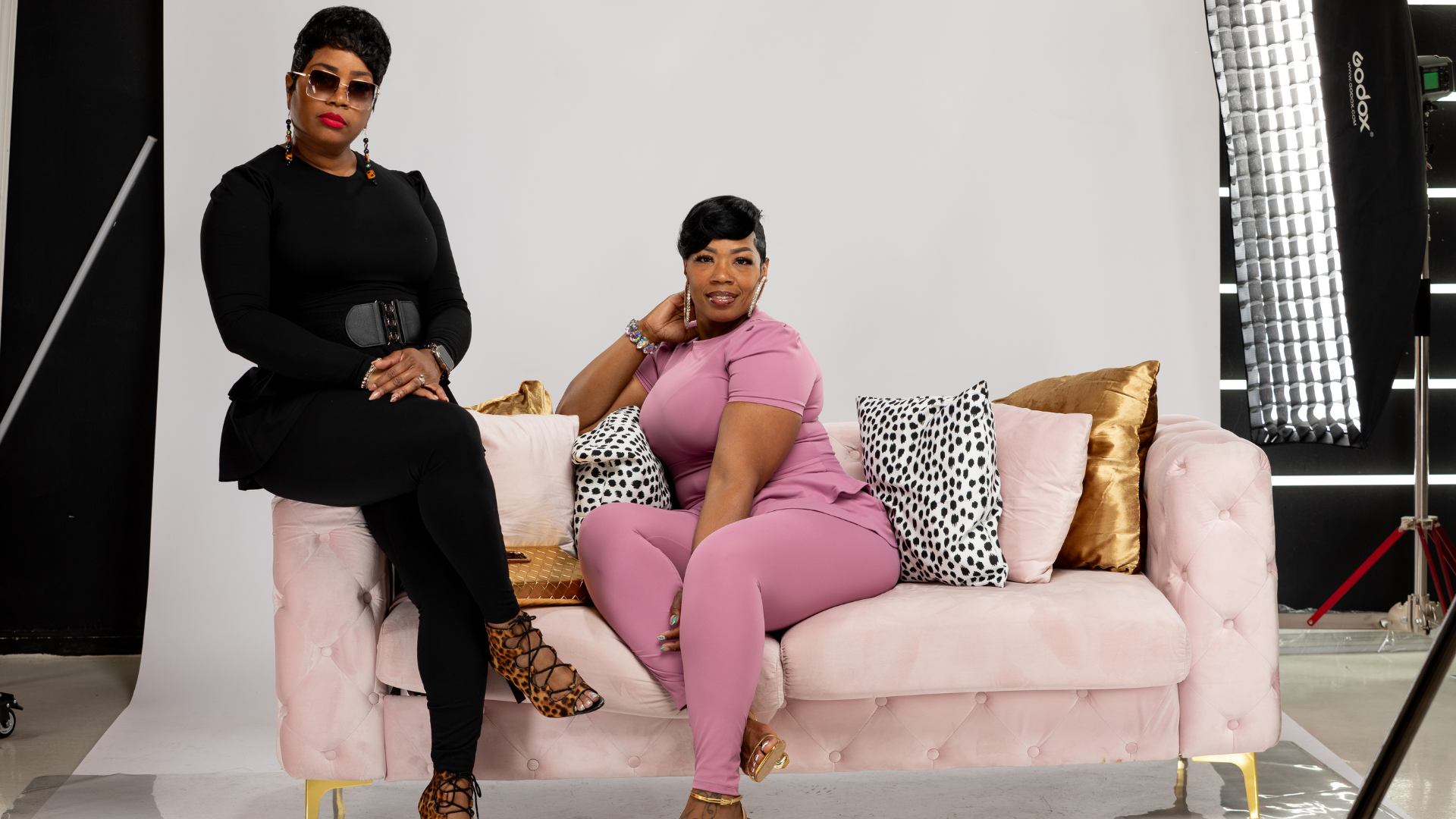 Stylish women wearing Pooh Wear Work to Workout clothing